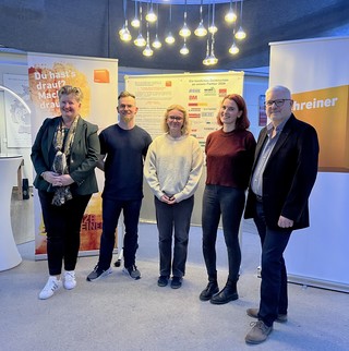 Cornelia Rupp-Hafner, Nico Ranz, Annika Herr, Sanja Müller und Martin Ranz